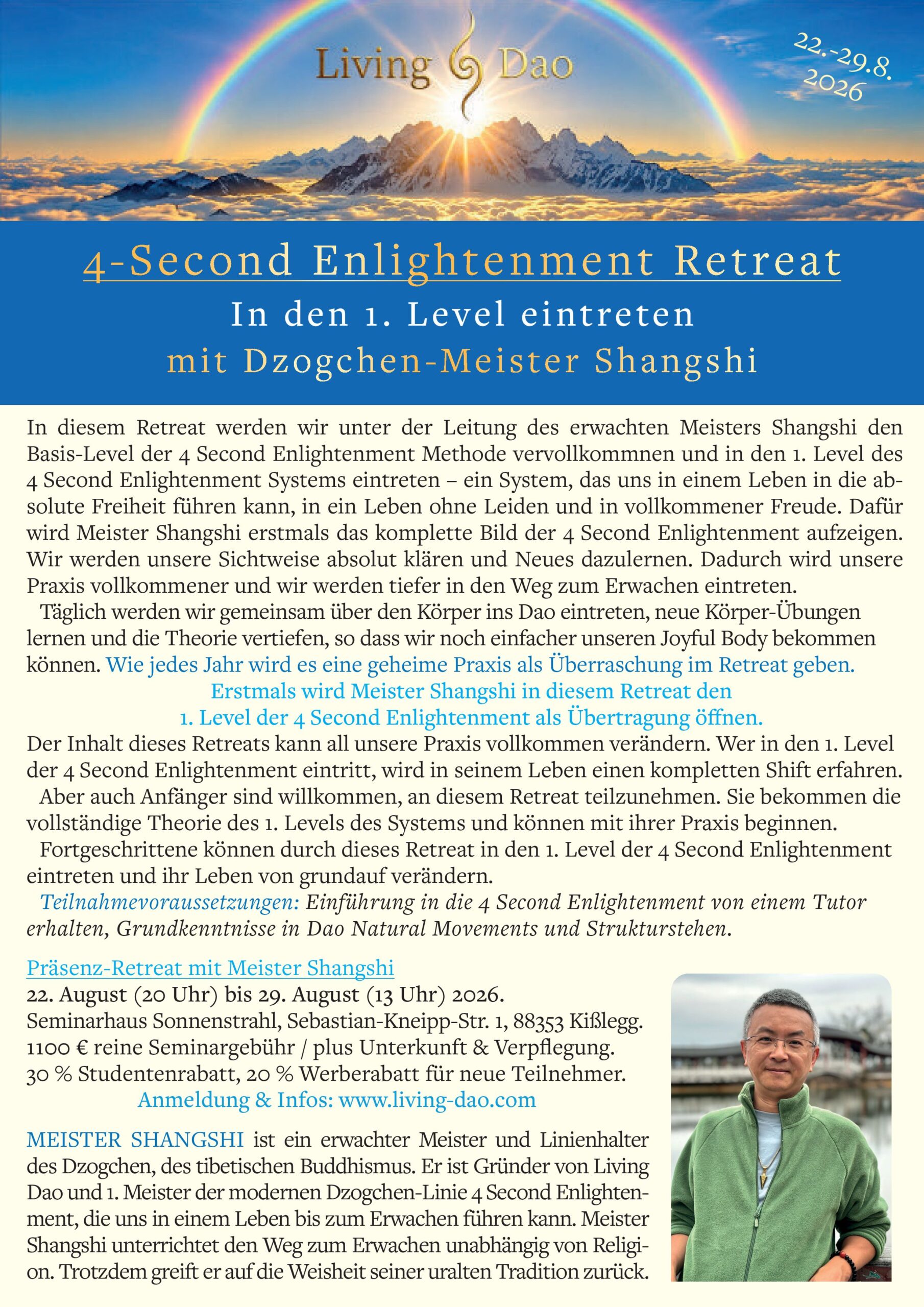 Flyer Retreat 2026