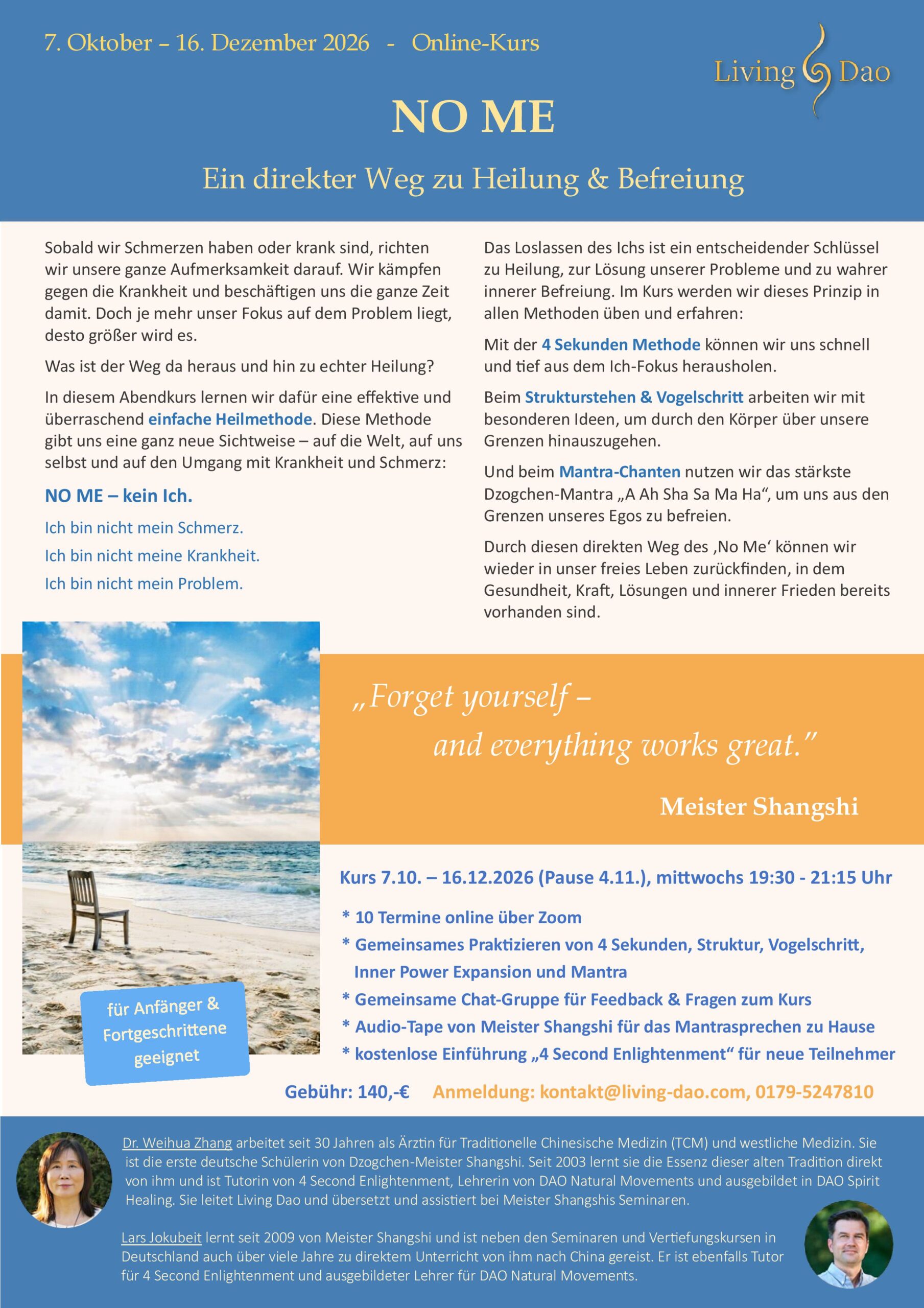Online-Kurs NO ME Okt 2026